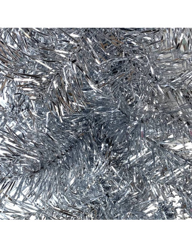 Ghirlanda Natalizia con Luci a LED 10 m Argento