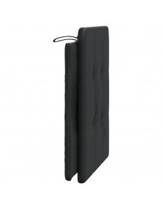 Cuscino Testiera Nero 90 cm in Similpelle