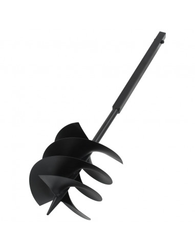 Trapano da Terra con Manico 250 mm Tubo di Prolunga Acciaio 8 m