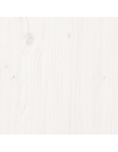 Giroletto con Testiera Bianco King Size in Legno Massello