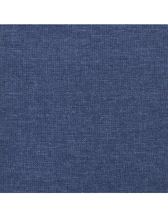 Giroletto senza Materasso Blu 160x200 cm in Tessuto
