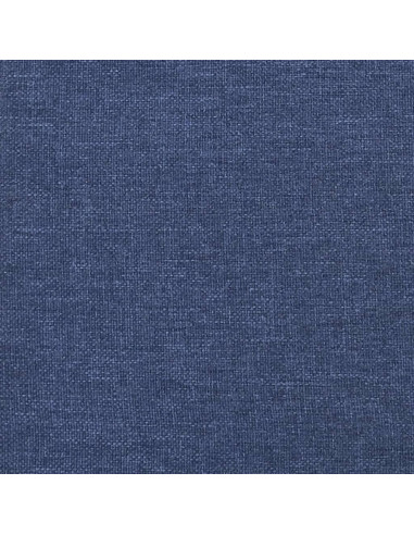 Giroletto senza Materasso Blu 200x200 cm in Tessuto