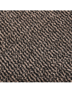 Zerbino Trapuntato 90x150 cm Marrone Scuro