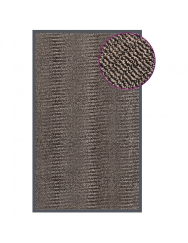 Zerbino Trapuntato 90x150 cm Marrone Scuro