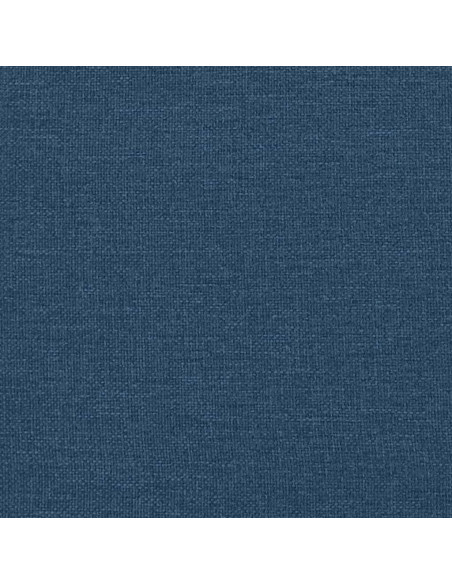 Giroletto con Testiera Blu 90x200 cm in Tessuto