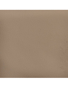 Giroletto con Testiera Cappuccino 140x190 cm in Similpelle