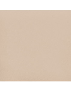 Giroletto con Testiera Cappuccino 200x200 cm in Similpelle