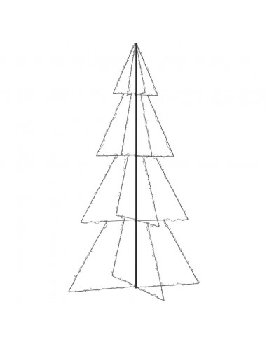 Albero di Natale a Cono 360 LED per Interni Esterni 143x250 cm