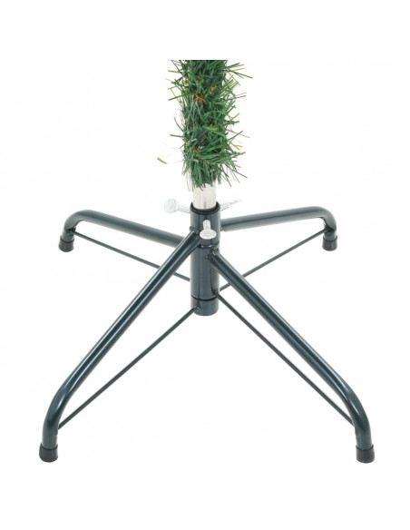Albero di Natale Preilluminato con Palline e Pigne 180 cm