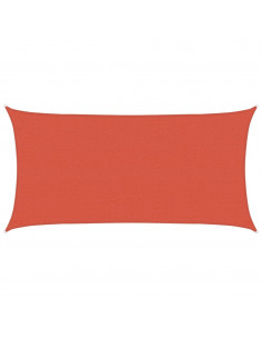 Vela Parasole 160 g/m² Terracotta 2,5x4,5 m in HDPE 2