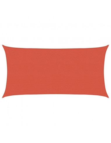 Vela Parasole 160 g/m² Terracotta 2,5x4,5 m in HDPE