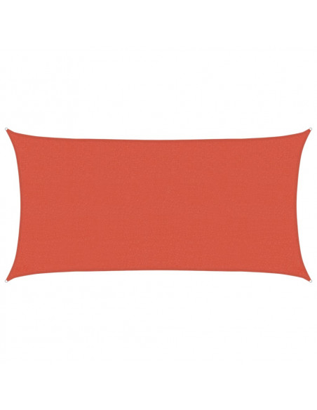 Vela Parasole 160 g/m² Terracotta 2,5x4,5 m in HDPE