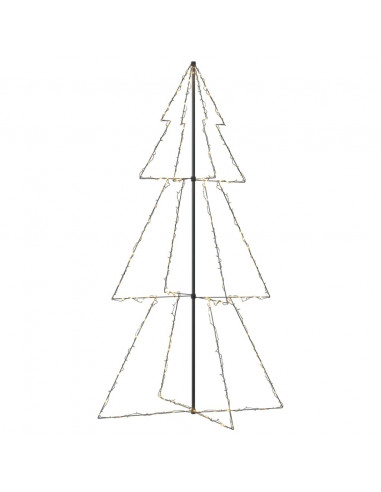 Albero di Natale a Cono 300 LED per Interni Esterni 120x220 cm