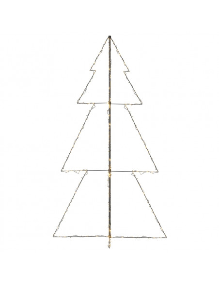 Albero di Natale a Cono 300 LED per Interni Esterni 120x220 cm