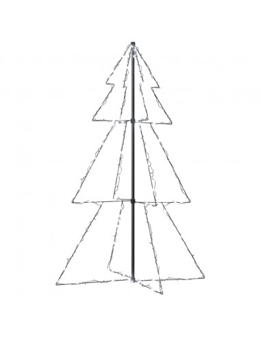 Albero di Natale a Cono 200 LED per Interni Esterni 98x150 cm