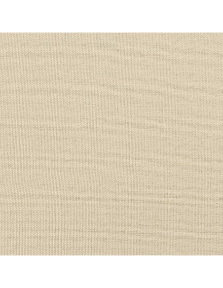 Giroletto con Testiera Crema 90x200 cm in Tessuto