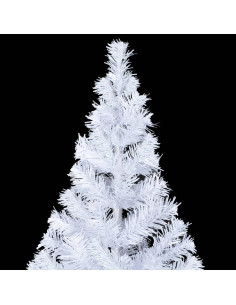 Albero di Natale Preilluminato con Palline 150 cm 380 Rami 2