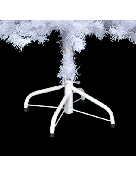 Albero di Natale Preilluminato con Palline 150 cm 380 Rami