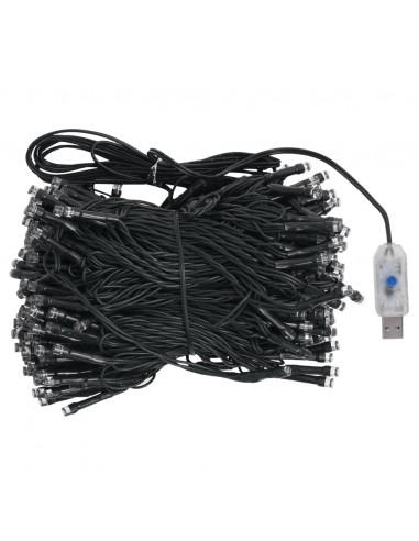 Albero di Natale Preilluminato Palline Bianco 210 cm 910 Rami