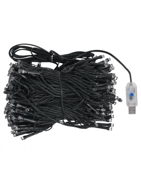 Albero di Natale Preilluminato Palline Bianco 210 cm 910 Rami