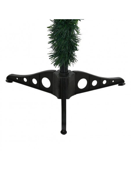 Albero di Natale Satinato Preiluminato Palline e Pigne 150 cm
