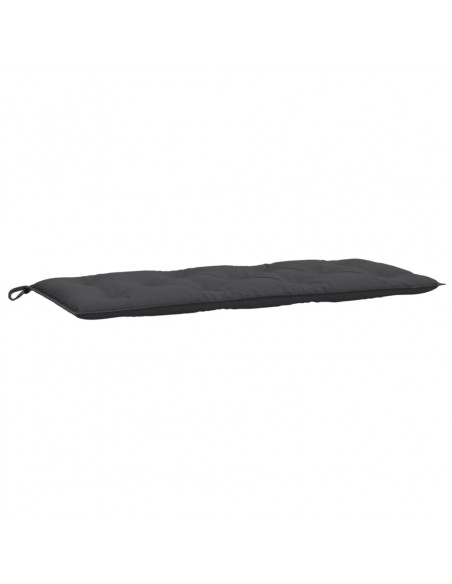 Cuscino Panca Giardino Antracite Mélange 120x50x7 cm Tessuto
