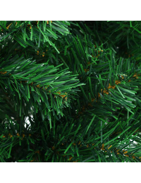 Albero di Natale Preilluminato Palline Bianco 210 cm 910 Rami