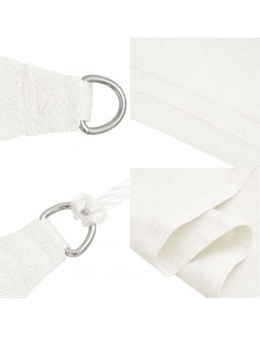 Vela Parasole 160 g/m² Bianca 3x5 m in HDPE