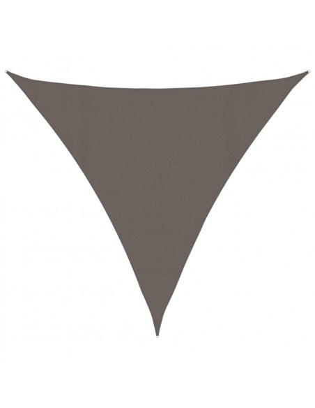 Vela Parasole 160 g/m² Antracite 4x4x4 m in HDPE
