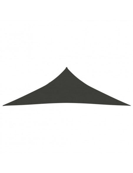 Vela Parasole 160 g/m² Antracite 4x4x4 m in HDPE