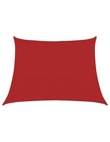 Vela Parasole 160 g/m² Rossa 4/5x3 m in HDPE