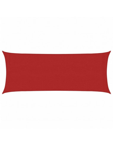 Vela Parasole 160 g/m² Rossa 2x5 m in HDPE