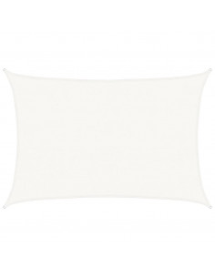 Vela Parasole 160 g/m² Bianca 4x5 m in HDPE 2