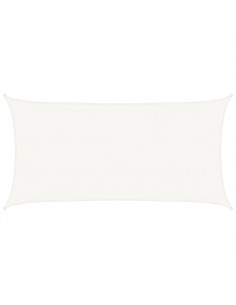 Vela Parasole 160 g/m² Bianca 3x6 m in HDPE 2