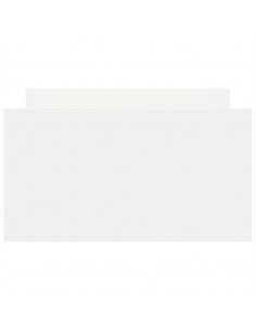 Giroletto con Testiera e Pediera Bianco 90x190 cm