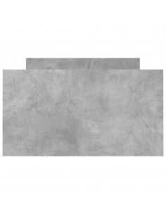 Giroletto con Testiera e Pediera Grigio Cemento 100x200 cm