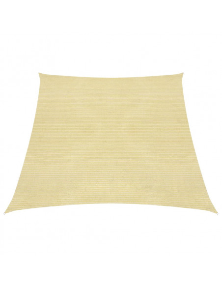 Vela Parasole 160 g/m² Beige 3/4x3 m in HDPE
