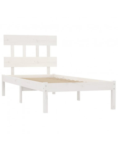 Giroletto Bianco in Legno Massello 100x200 cm