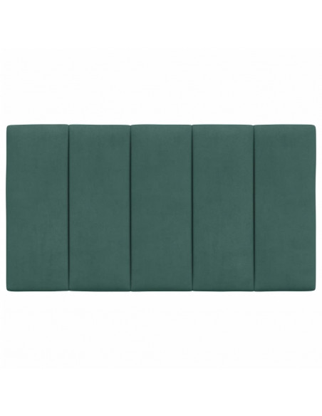 Cuscino Testiera Verde Scuro 80 cm in Velluto