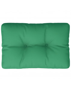 Cuscino per Pallet Verde 60x40x12 cm in Tessuto 2