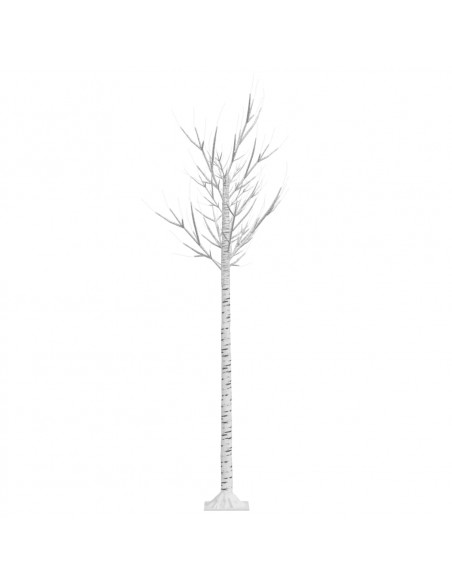 Albero Natale 180 LED 1,8 m Salice Bianco Caldo Interno Esterno