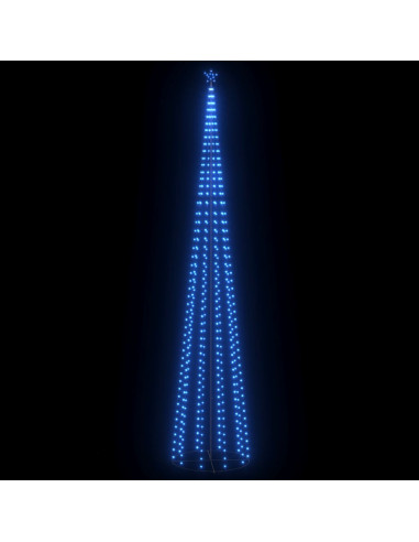 Albero di Natale a Cono con 752 LED Blu 160x500 cm