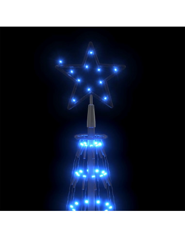 Albero di Natale a Cono con 752 LED Blu 160x500 cm