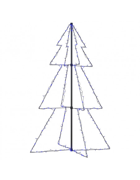 Albero di Natale a Cono 200 LED per Interni Esterni 98x150 cm