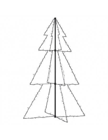 Albero di Natale a Cono 200 LED per Interni Esterni 98x150 cm