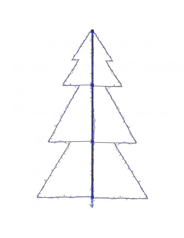 Albero di Natale a Cono 200 LED per Interni Esterni 98x150 cm