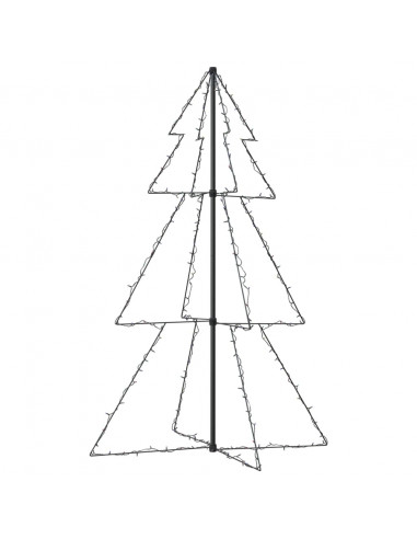 Albero di Natale a Cono 200 LED per Interni Esterni 98x150 cm