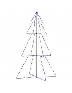 Albero di Natale a Cono 240 LED per Interni Esterni 118x180 cm 2