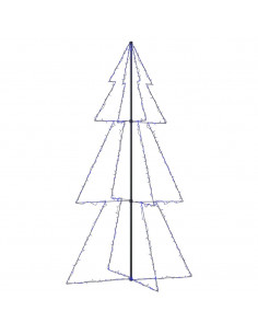 Albero di Natale a Cono 300 LED per Interni Esterni 120x220 cm 2