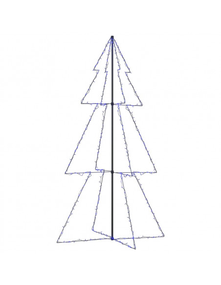 Albero di Natale a Cono 300 LED per Interni Esterni 120x220 cm